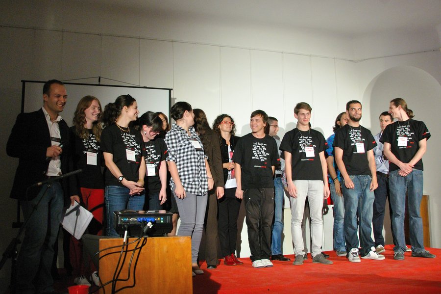 Echipa și voluntarii TEDx Cluj, Mai 2011