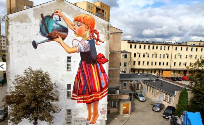 Artă urbană în Bialystok, Polonia