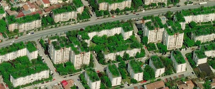 Blocuri comuniste – propunere conversie acoperișuri în gradini urbane
