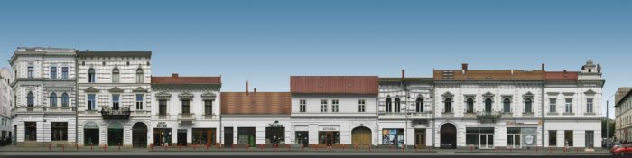 Propunere (4) pentru refațadizarea clădirilor de pe Str. Regele Ferdinand – varianta albă