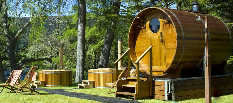 Propriul tău spa acasă: ciubăr și saună din lemn