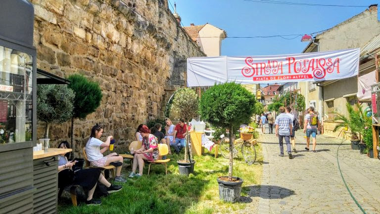 StradaPotaissa.com – ‘Piața de flori altfel’ de pe Potaissa se mută online