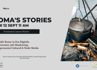 ROMA’S STORIES – platformă digitală despre cultura Roma și particularitățile acesteia