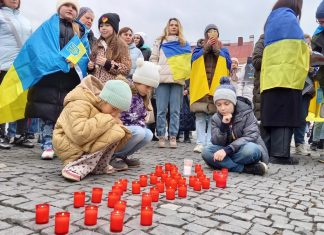 Un an de la începerea războiului din Ucraina, comemorat la Cluj-Napoca