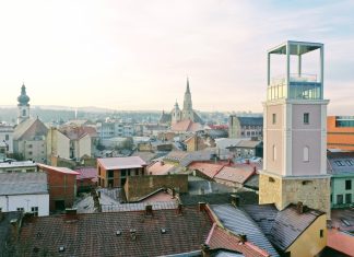 Vechi și nou în armonie, Turnul Pompierilor din Cluj reabilitat și readus la o nouă viață (FOTO)