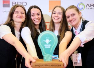 O echipă de studente de la Universitatea Tehnică din Cluj a câștigat Marele Premiu Innovation Labs 2024