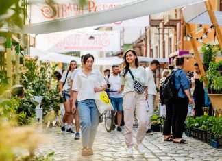 Ediția 2024 a ‘Pieței de flori altfel’ de pe Strada Potaissa a atras 16.000 de vizitatori în 4 zile