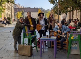 Clujenii de la Mano & Gregor aduc muzica în stradă pentru a transforma spațiul urban într-un loc mai viu și relaxant