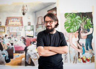 Prima expoziție a artistului Ștefan Doru Moscu în Cluj-Napoca, la Meron Gallery