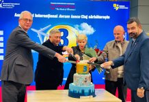 Aeroportul Internațional „Avram Iancu” Cluj a depășit trei milioane de pasageri pentru al treilea an consecutiv