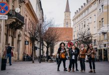 Ceai gratuit și concert stradal cu Mano & Gregor pe strada Universității din Cluj, pe 7 noiembrie